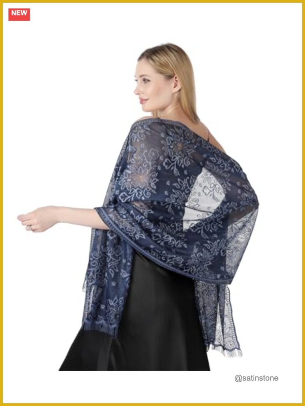 Lace Shawl Wrap for Women Evening Dress Wedding Party